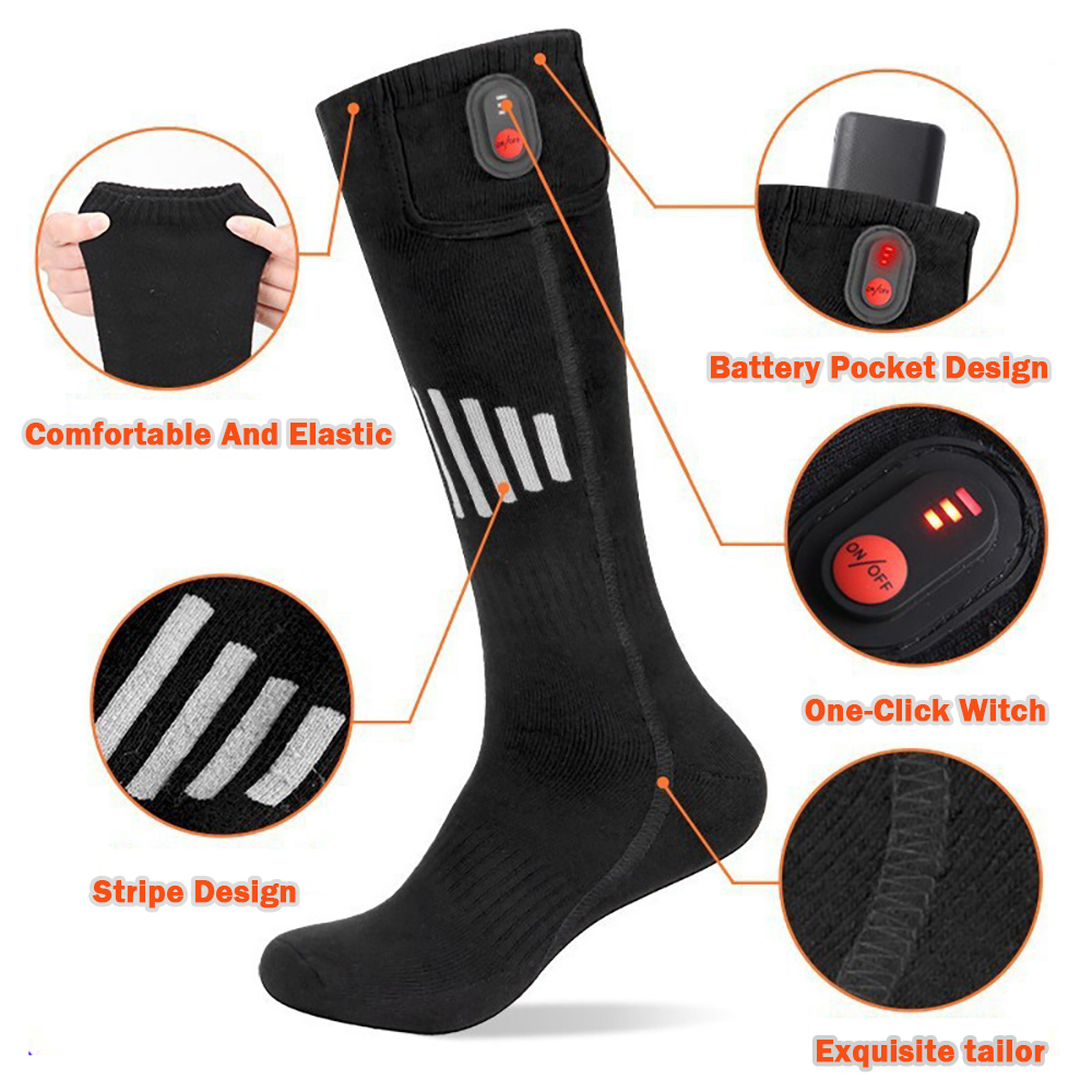 Winter Heated Socks With Batte - Thermal Sock Winter recension och pris