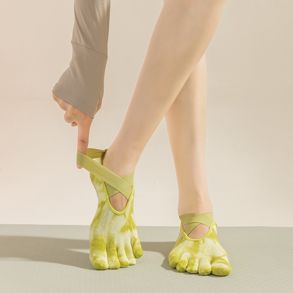 Tie-Dye Women's Five Finger Gr - Toe Sock Split recension och pris