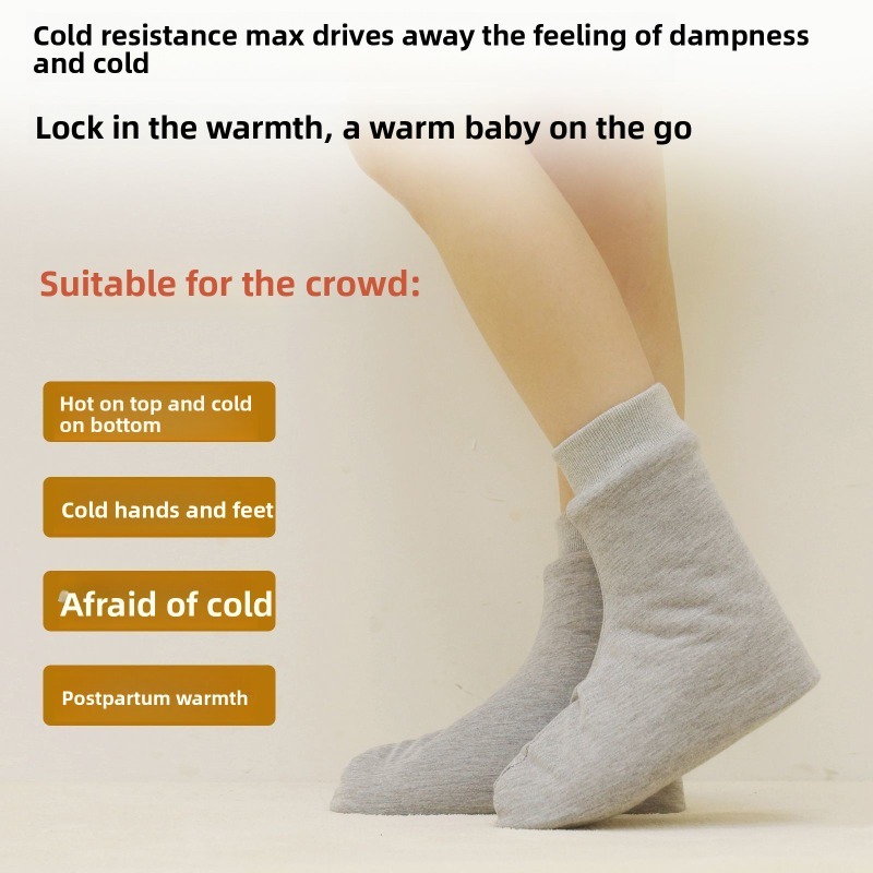 Xinjiang Cotton Thick Thermal  - Thermal Sock Winter recension och pris