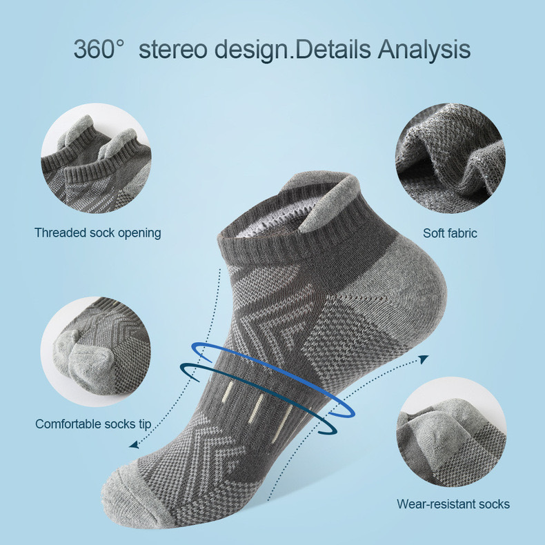 6/12 Pairs Cushioned Athletic  - Ankle Sock Low Cut recension och pris