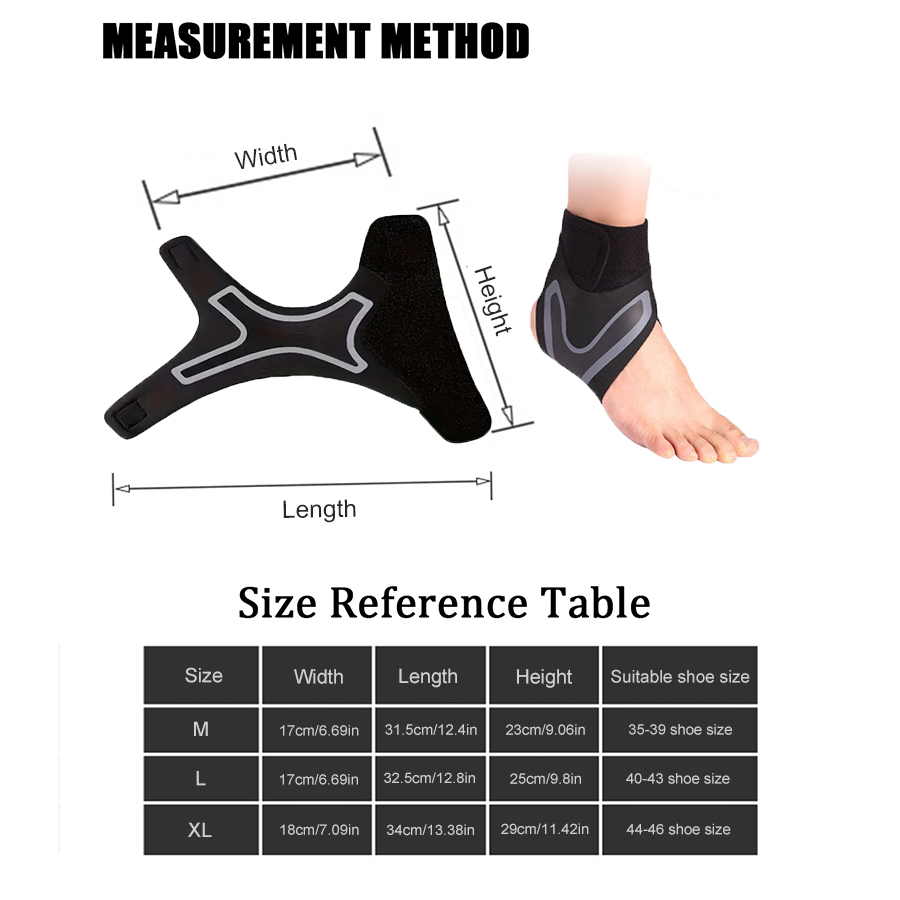 1 Pc Ankle Brace Support Compr - Ankle Brace Sock recension och pris