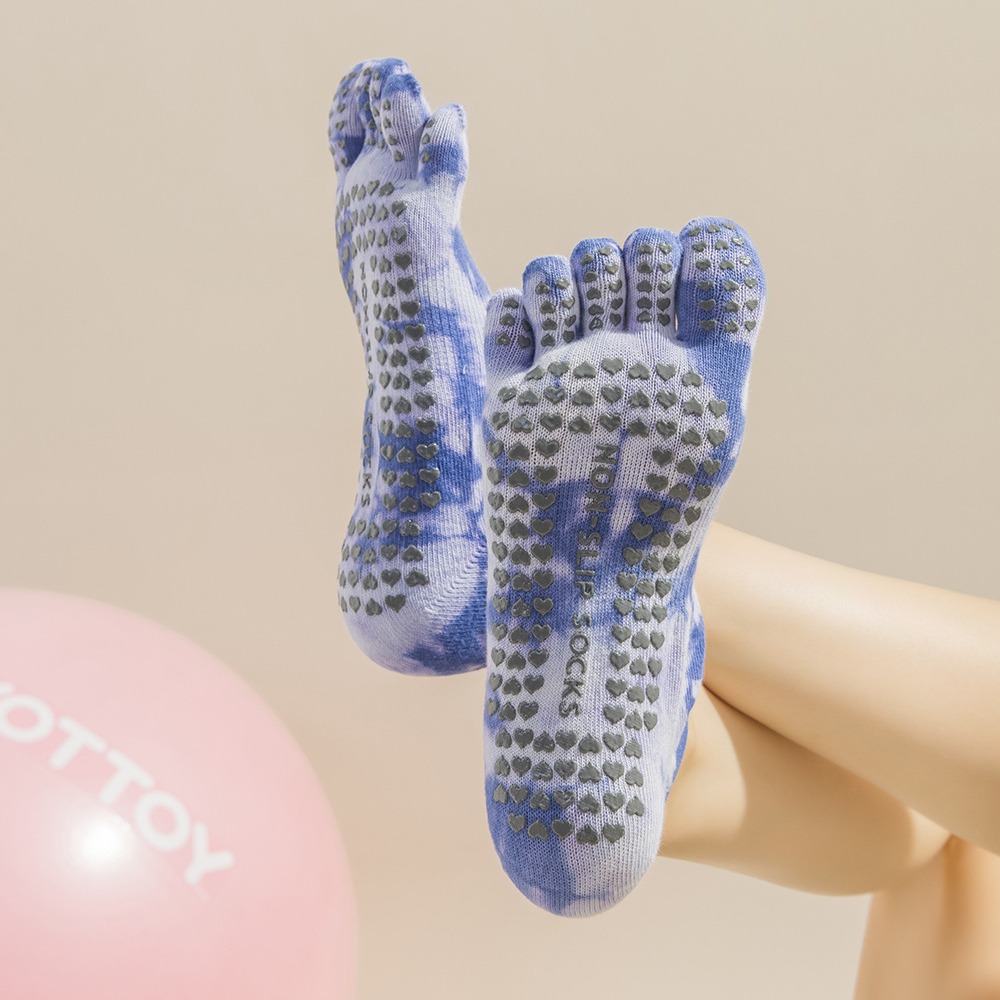 Women's Tie-Dye Five-Finger Gr - Toe Sock Split recension och pris